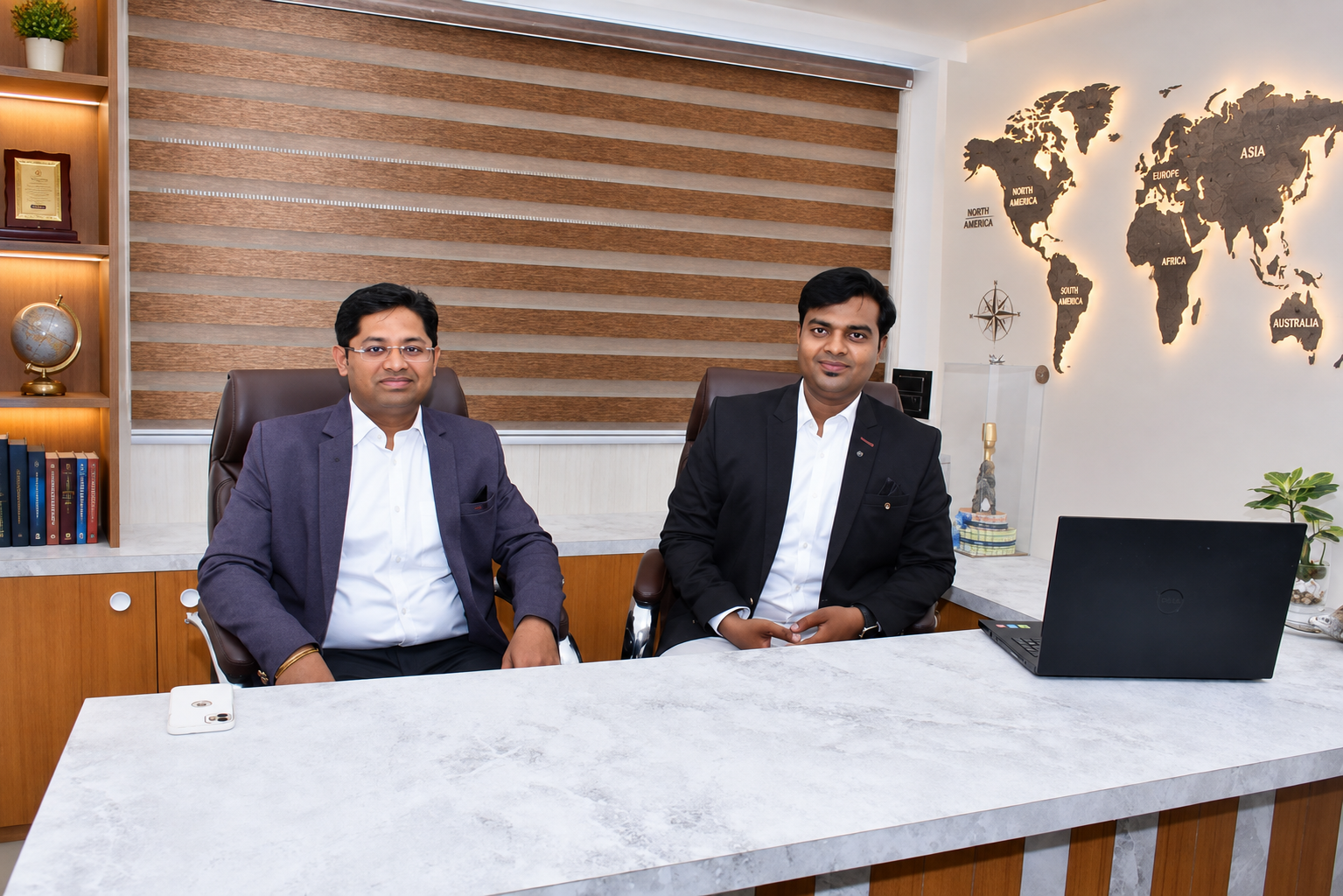 Sanjay Kulkarni and Sagar Shah, Directors & Partners of Shah Kulkarni Developers